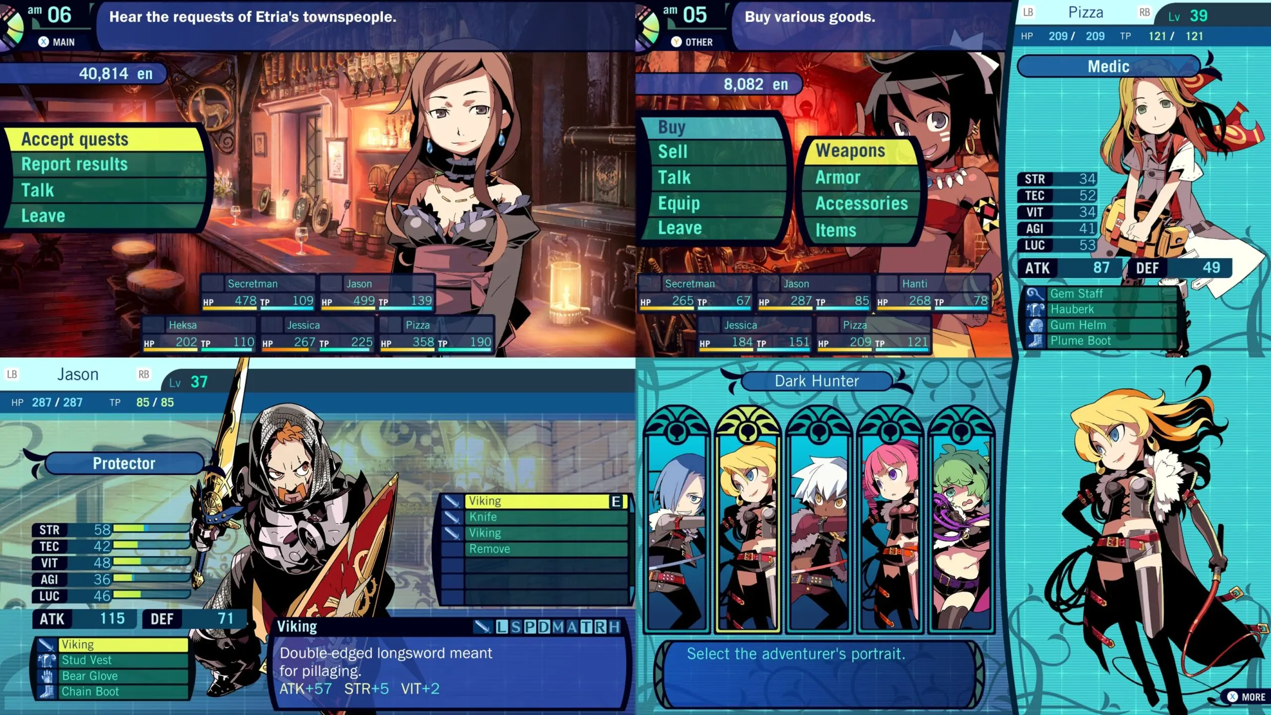 Etrian Odyssey HD