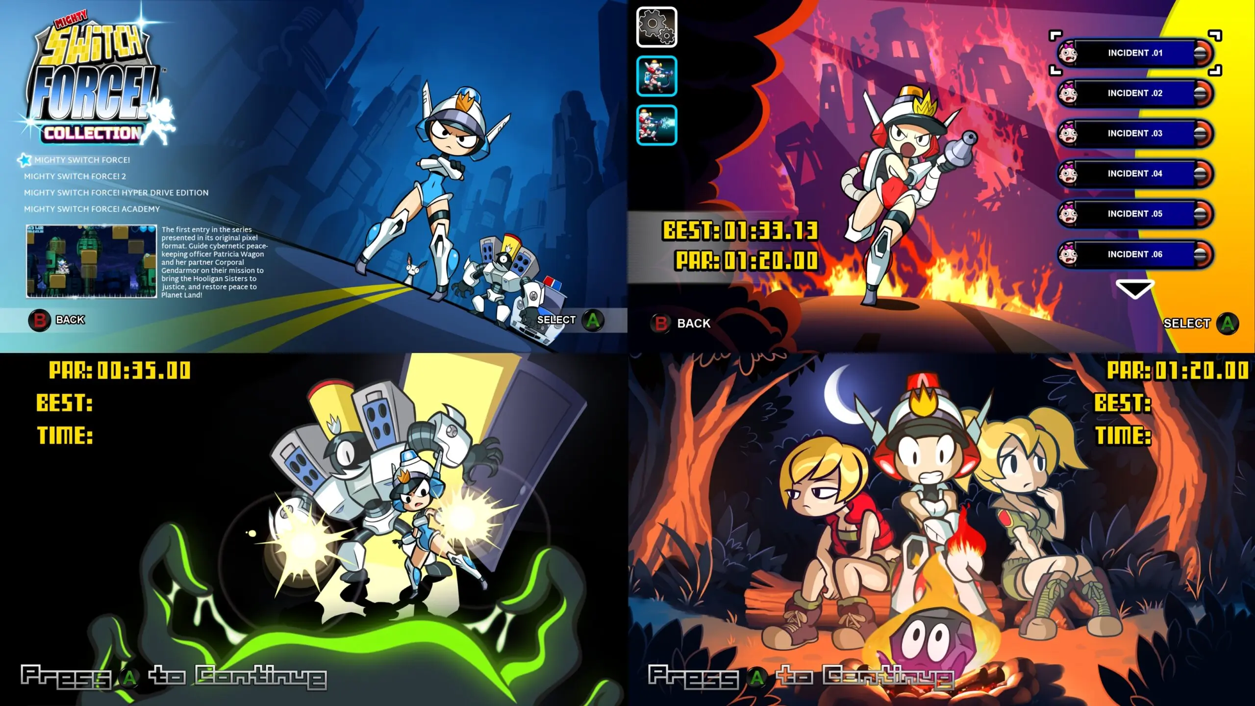 Mighty Switch Force! Collection