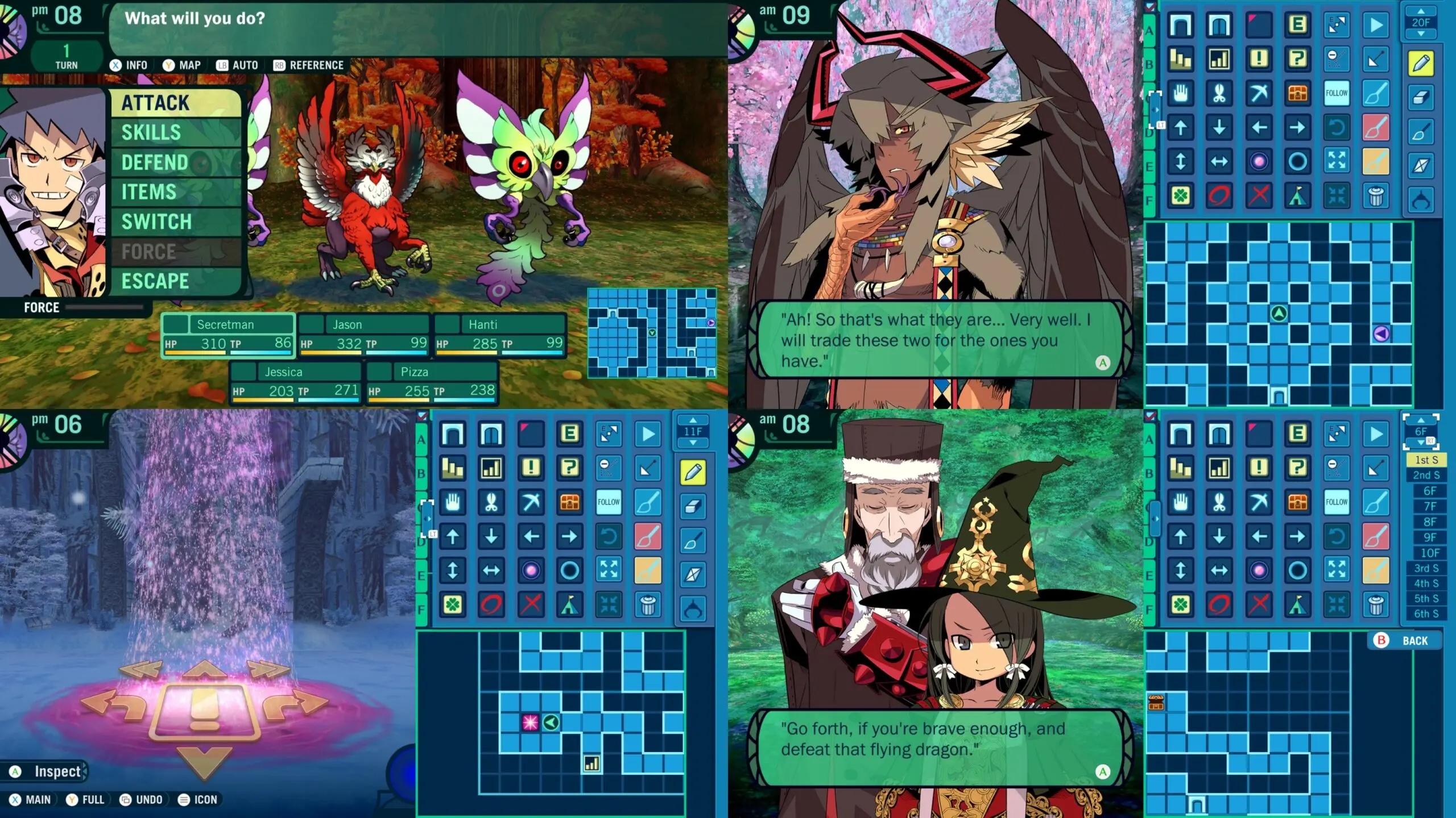 Etrian Odyssey II HD