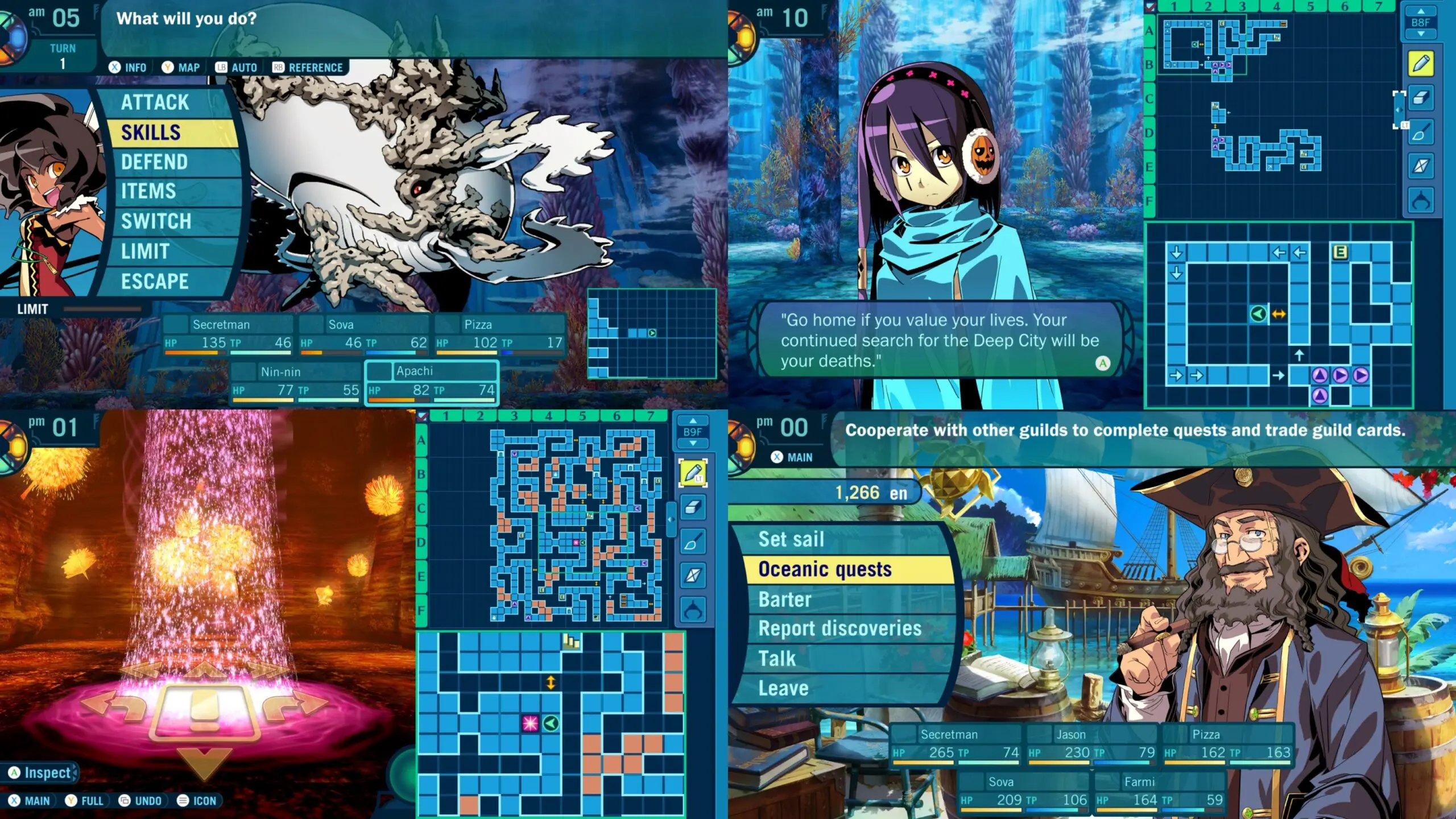 Etrian Odyssey III HD
